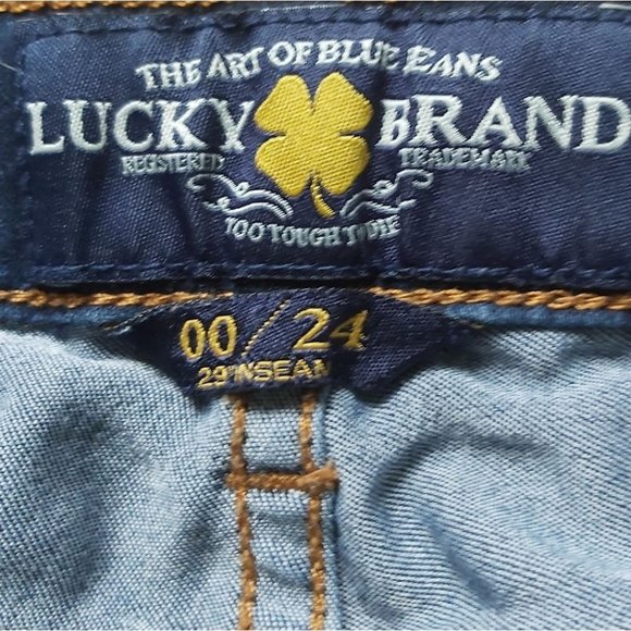LUCKY BRAND | Women's Charlie Legging Jeans Blue Size 24 - Picture 5 of 15